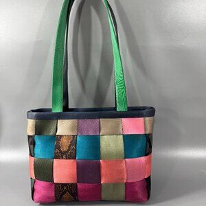 Harvey's Seatbelt Multi-color Medium Tote Bag Limited Edition